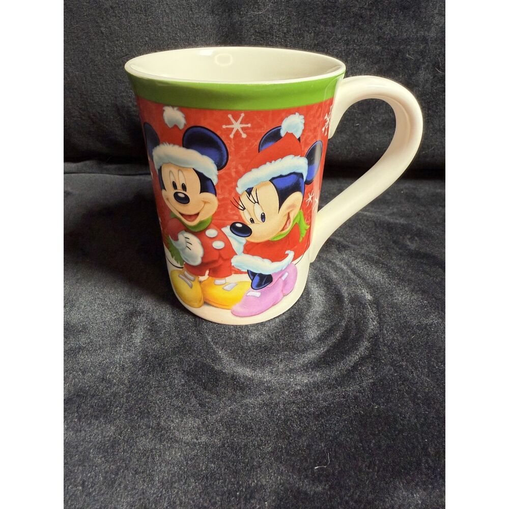 Kcare Disney Mickey and Minnie Mouse Christmas Holiday Coffee Mug